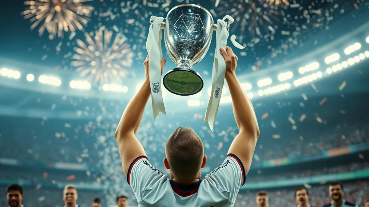 Arsenal Women Celebrate Trophy Parade at UEFA Event