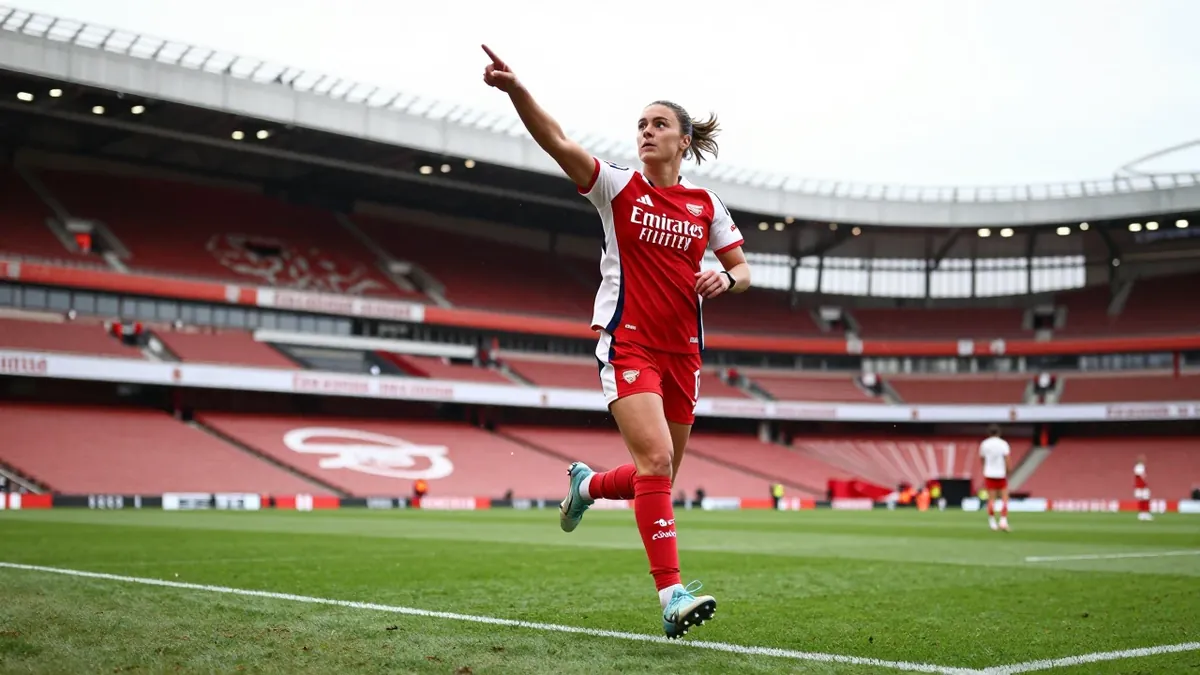 Arsenal Women manager Renée Slegers makes three adjustments to her starting eleven for the season's initial WSL home...
